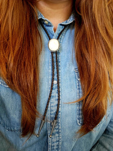 Carved horse bolo 2