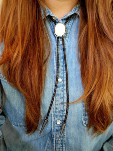 Carved horse bolo 3