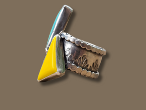 Two-toned ring