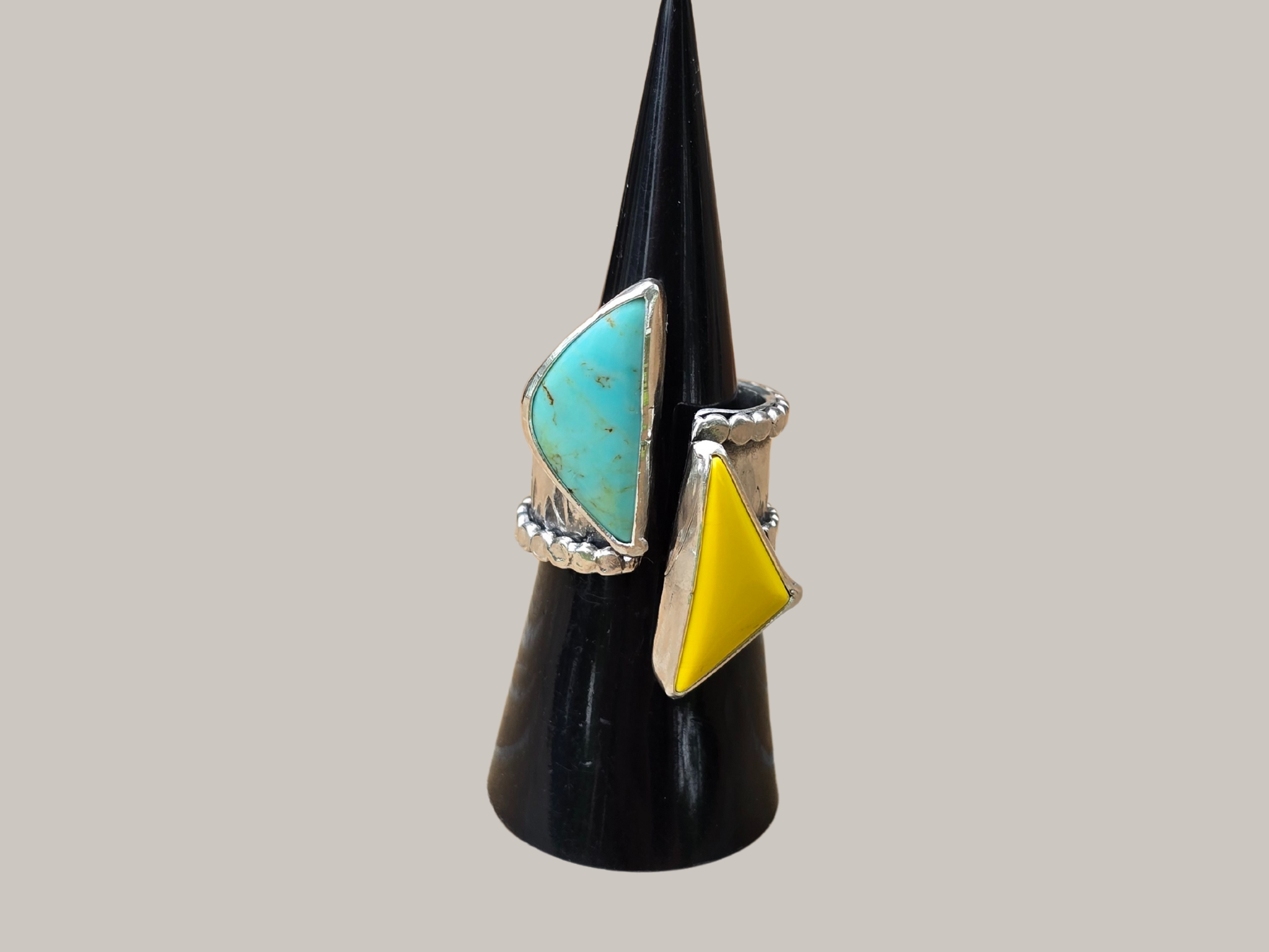 Two-toned ring