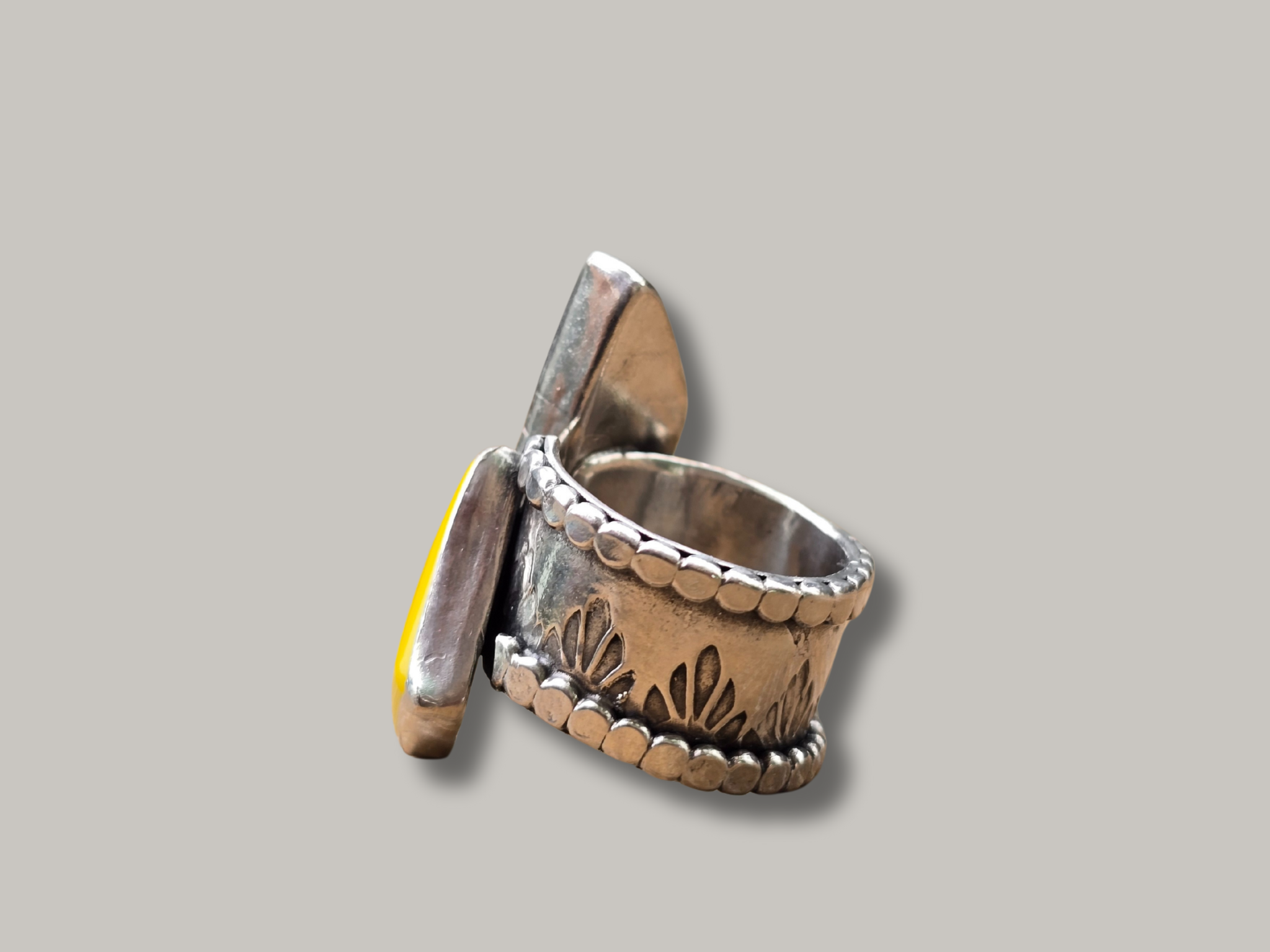 Two-toned ring